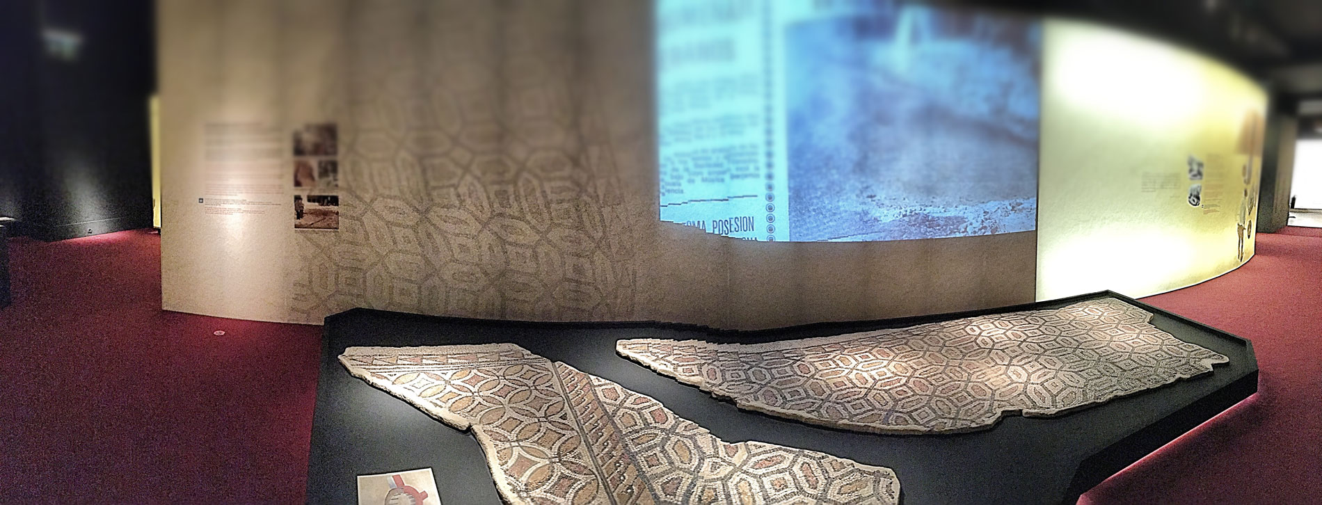 Sala 1 Mosaico romano de Viilla Petraria